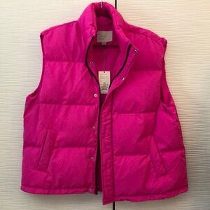 NWT a new day pink puffer vest. XXL.